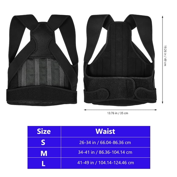 RENACLIPY Back Straightener Support Posture Corrector Breathable Comfortable Design