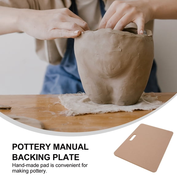COOPHYA Chocolate Epoxy Resin Curing Pad Density Board Mat for Pottery, Clay, and Craft Project Use