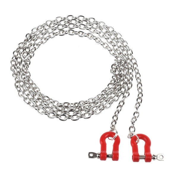 LEXSOMEO RC Trailer Hook Safety Chain Tow Chain with Trailer Hook Trailer Safety Chain Tow Chains Transport Chains for RC Crawler Car Accessories
