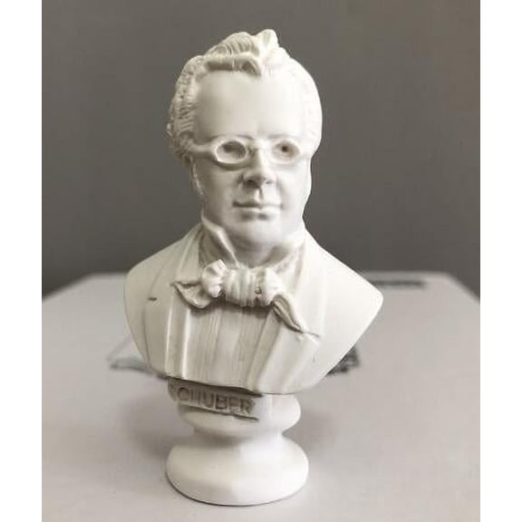 LEXSOMEO Resin Musician Bust Statue Portrait Sculpture Mini Desktop Decoration Miniature Resin Bust Statue Craft For Shelves Tabletop Bust Statue Adornment