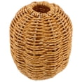 thumbnail image 1 of RENACLIPY Woven Plastic Vase with Simple Design Khaki Color for Flower Arrangement and Decoration, 1 of 5