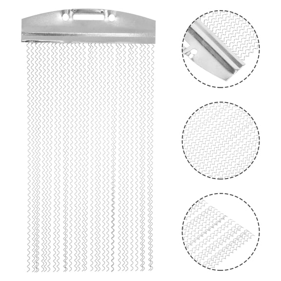 COOPHYA Plated Snare Drum , Rust-Resistant Iron Percussion Instrument Replacement Part