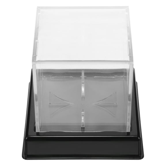 RENACLIPY Transparent Clear Plastic Baseball Display Holder Case Collector Protective Box for Baseballs - 1 Piece