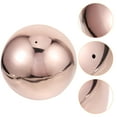 thumbnail image 1 of RENACLIPY Rose Gold Stainless Steel Garden Sphere Reflective Mirror Ball for Outdoor Decor, 1 of 5