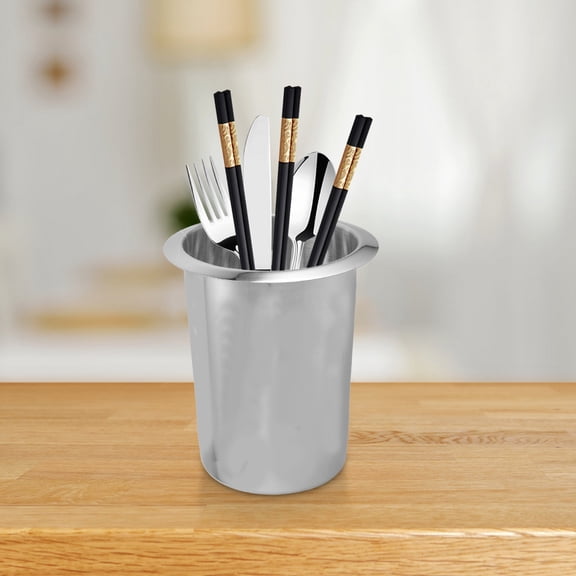 COOPHYA Stainless Steel Spoon and Fork Holder for Kitchen Organization