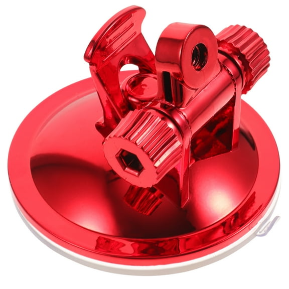 LEXSOMEO Suction Cup Flagpole Stand Car Mounted Flagpole Base Metal Flag Pole Base Car Flagpole Support