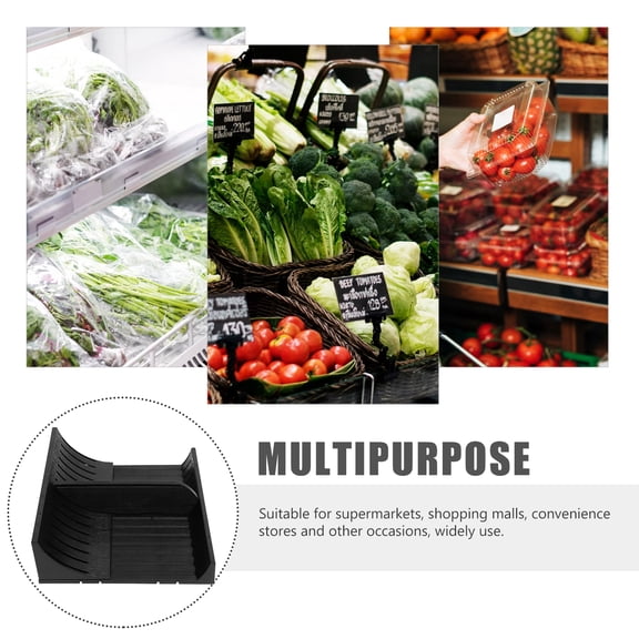 LEXSOMEO Supermarket Fruit Tray Fruit Retractable Display Tray Vegetable Storage Holder Display Tray