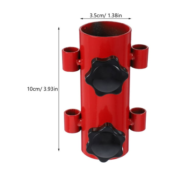 LEXSOMEO Tent Poles Holders 2pcs Awning Support Poles Stand Fixed Feet Base Support For Tarp Tube String Light Rod Shade Canopy Garden Backyard Hiking Fishing Umbrella Outdoor