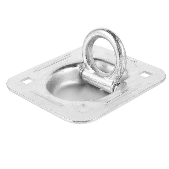 LEXSOMEO Trailer Tie Down Anchor Hatch Door Latch Stainless Steel Flush Mount Handle Tool