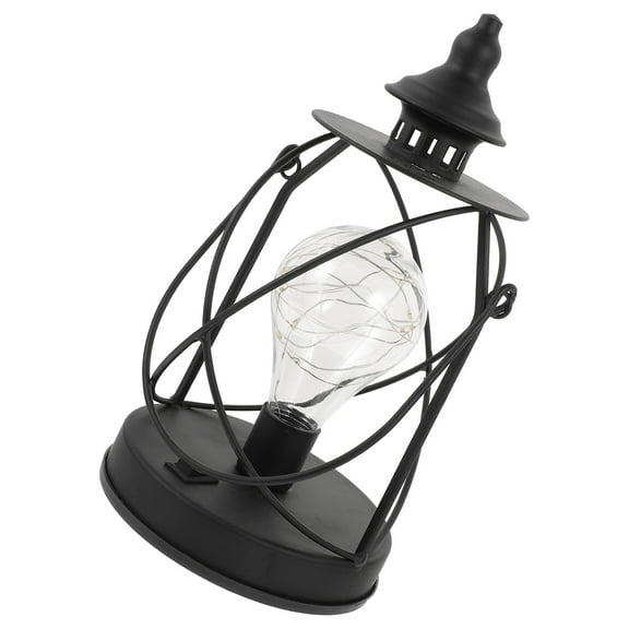 LEXSOMEO Vintage Night Lamp Iron Wire Table Lamp Modern Metal Table Lamp Decorative Desk Lamp Ornament