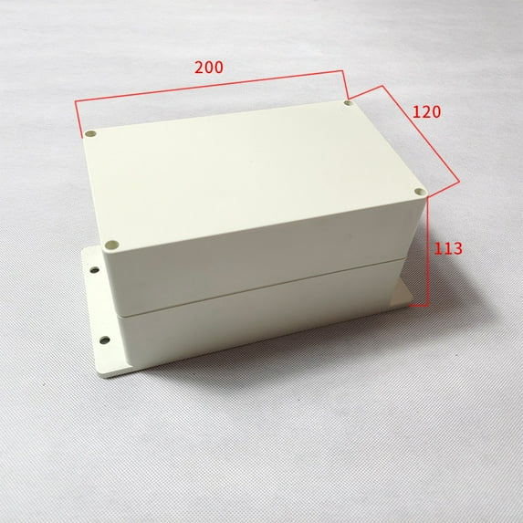 LEXSOMEO Waterproof dirtproof Plastic Electrical Box Universal Project ...