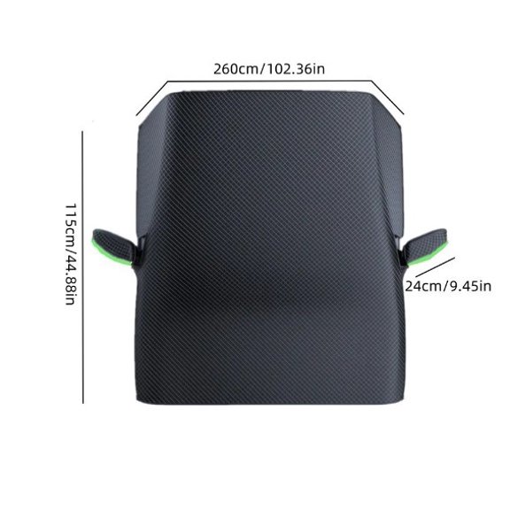 LEXSOMEO Windshield Cover For Car Oxford Fabric Windshield Cover For Ice And Snow All-Weather Car Front Window Protector Winter Must-Have