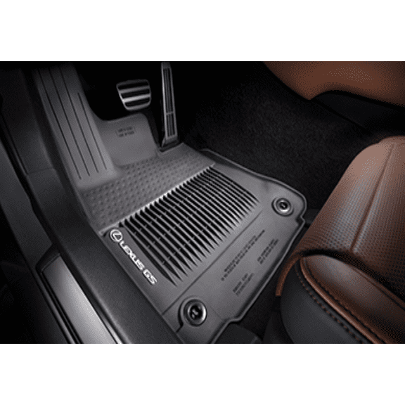 LEXUS OEM FACTORY ALL WEATHER FLOOR MAT LINER SET 2013-2020 GS350 RWD BLACK