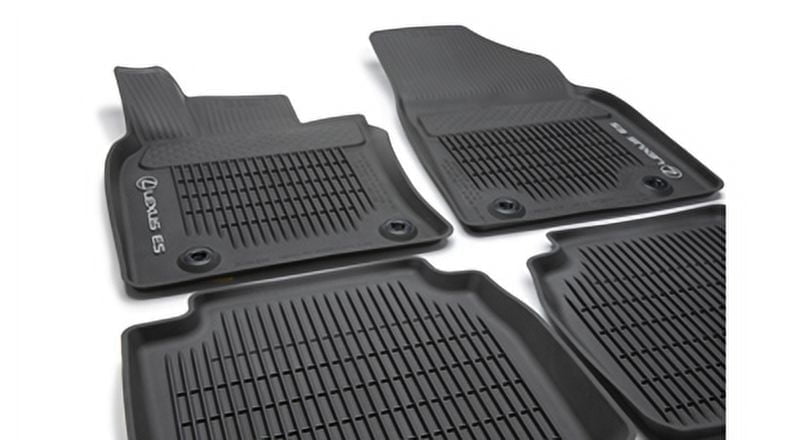 LEXUS OEM FACTORY ALL WEATHER FLOOR MAT LINER SET 2019-2025 ES350 ES300H BLACK