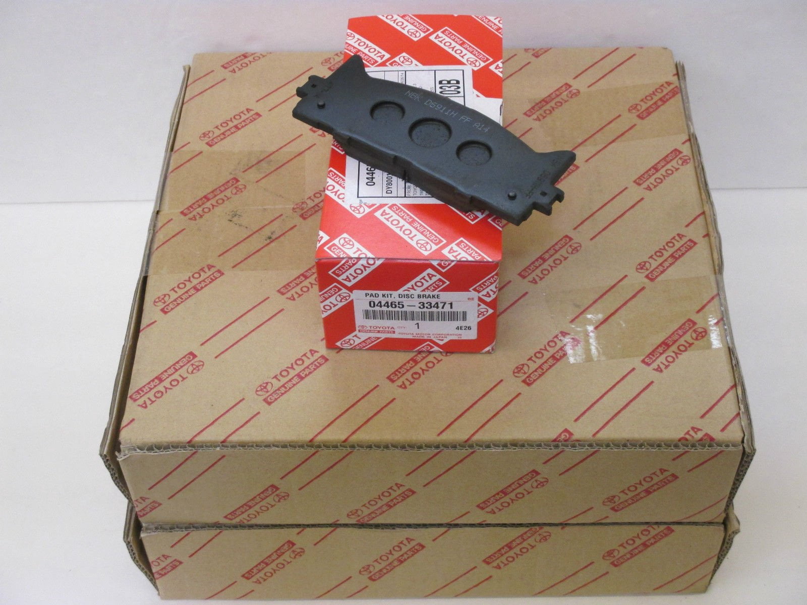 LEXUS OEM FACTORY FRONT BRAKE PADS AND ROTOR SET 2010-2016 ES350