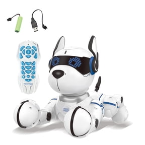 Lexibook Power Puppy Smart Robot Dog, Programmable and Rechargeable