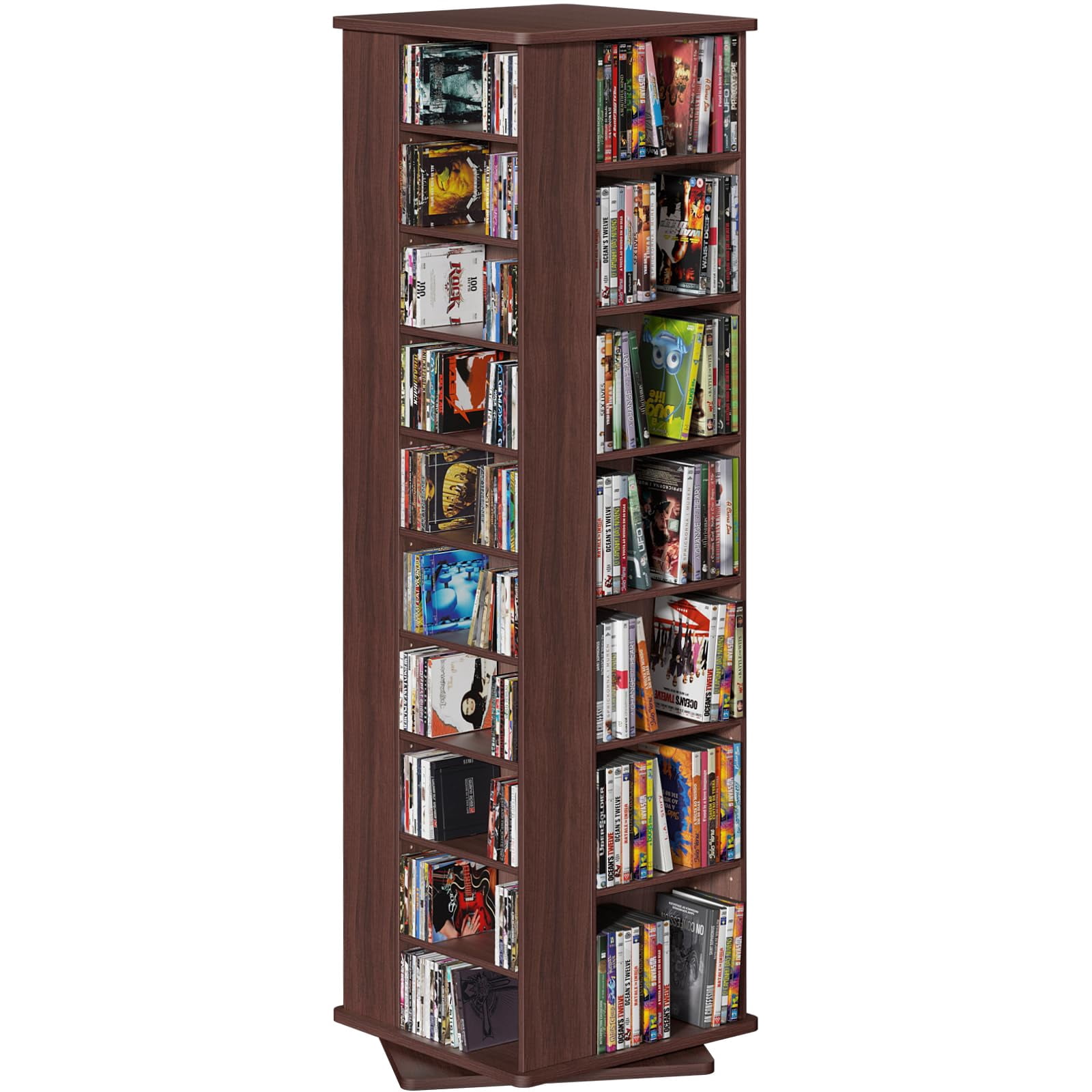 Fancy Cd Rack LEYAOYAO CD Storage Shelf, Adjustable Media Rack for CDs, DVDs, Blu-Ray ...