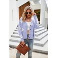 thumbnail image 1 of LEZMORE Cardigans for Women Button Up Open Front Cadigan Sweaters Floral Print Cute Short Knitted Cardigan, 1 of 4