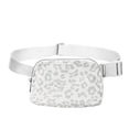 thumbnail image 1 of LEZMORE Unisex Fanny Pack Mini Belt Bag Small Fashion Waist Packs,Gray Leopard Print, 1 of 9