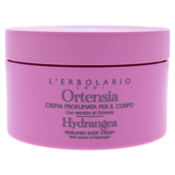 LErbolario Hydrangea Perfumed Body Cream, 6.7 oz for Women