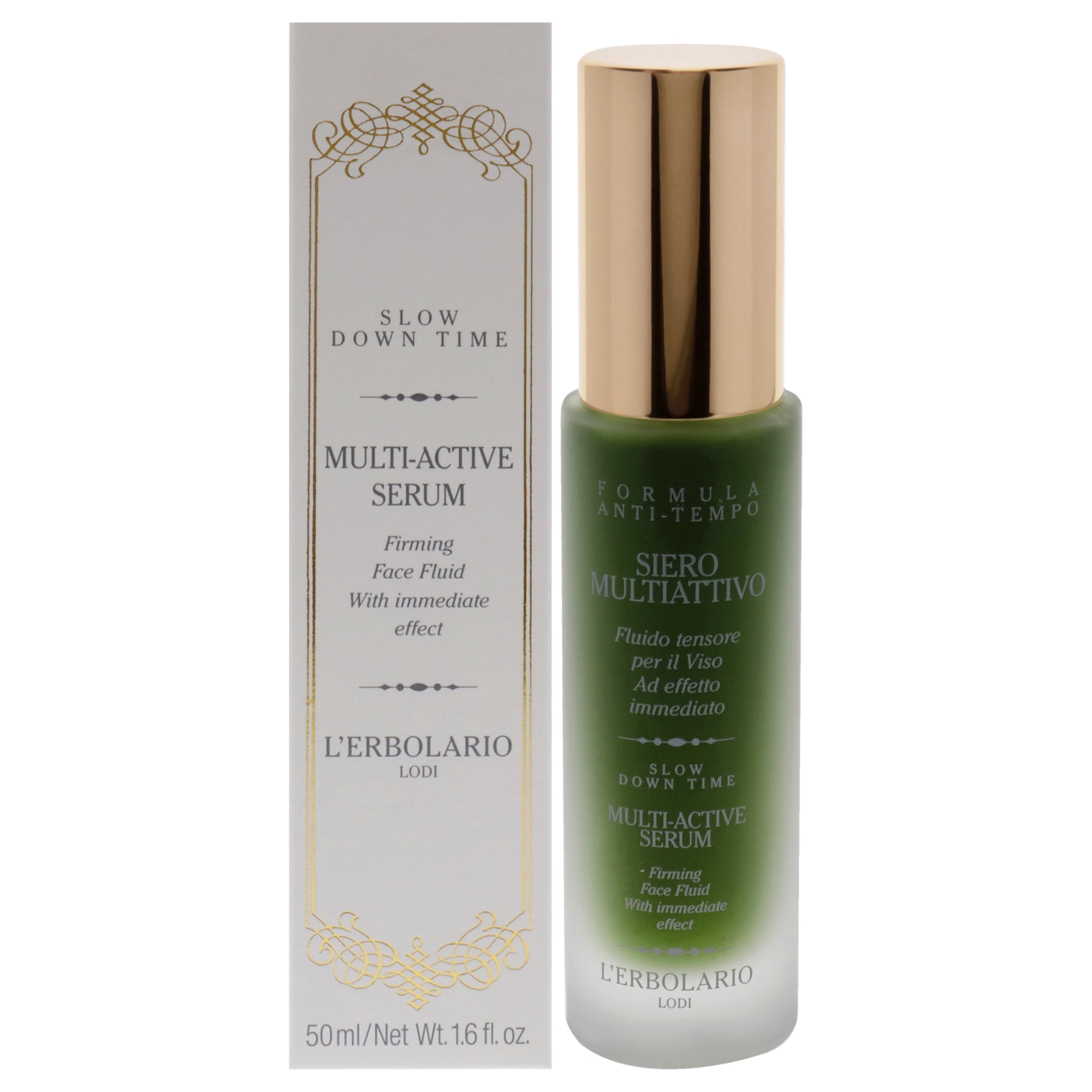 LErbolario Slow Down Time Multi-Active Face Serum , 1.6 oz Serum