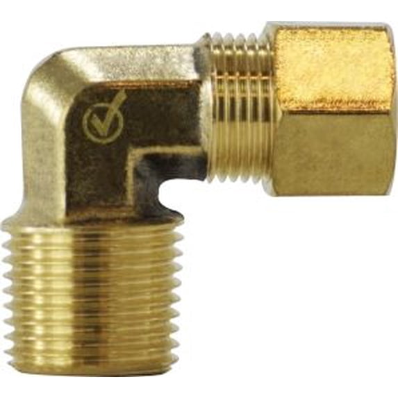 LF 769 5/16 X 1/4 Elbow, Lead Free Compression, Lead Free Fittings