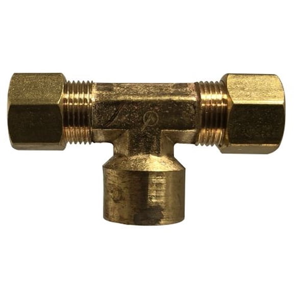 LF 778 3/8 X 1/8 Tee, Lead Free Compression, Lead Free Fittings