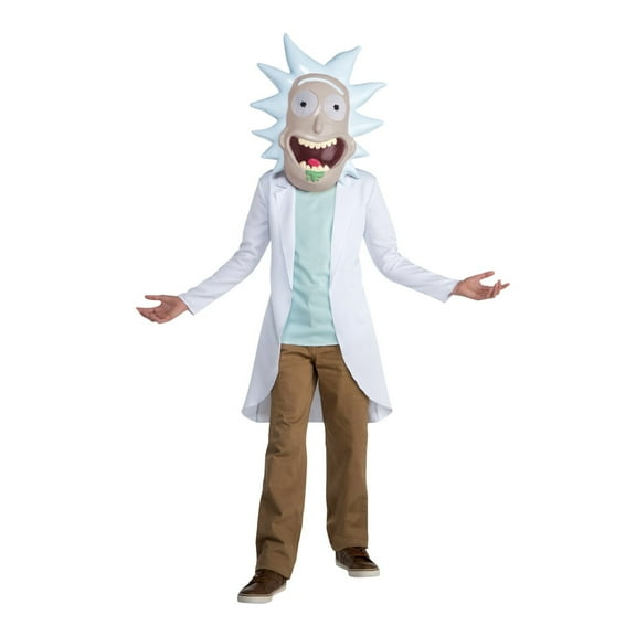 LF Centennial Rick Teen Costume for Teens with Character Mask and Shirt, Teen 14-16