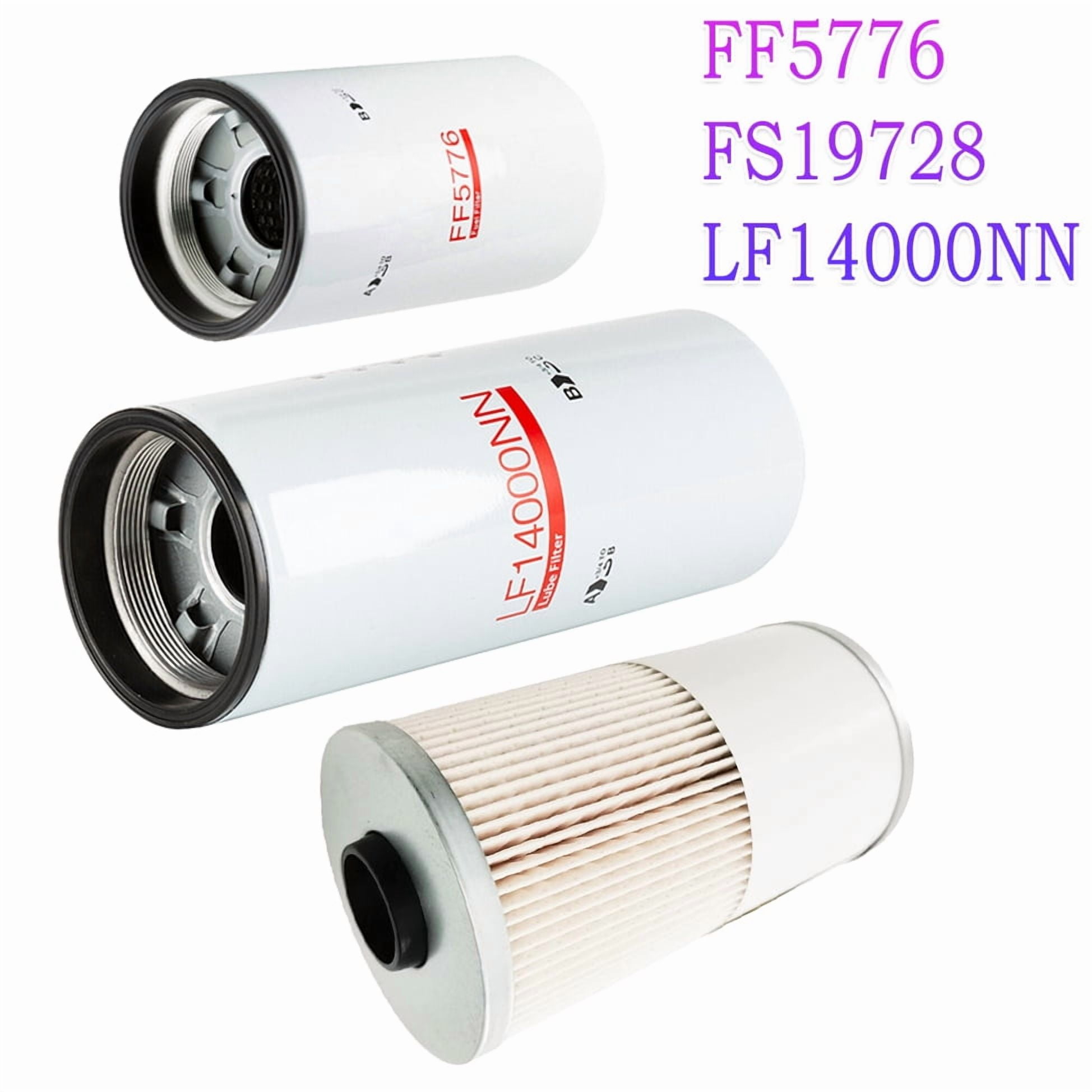 LF14000NN, FF5776, FS19728 Oil Change Kit For Cummins ISX engines Filter Kit