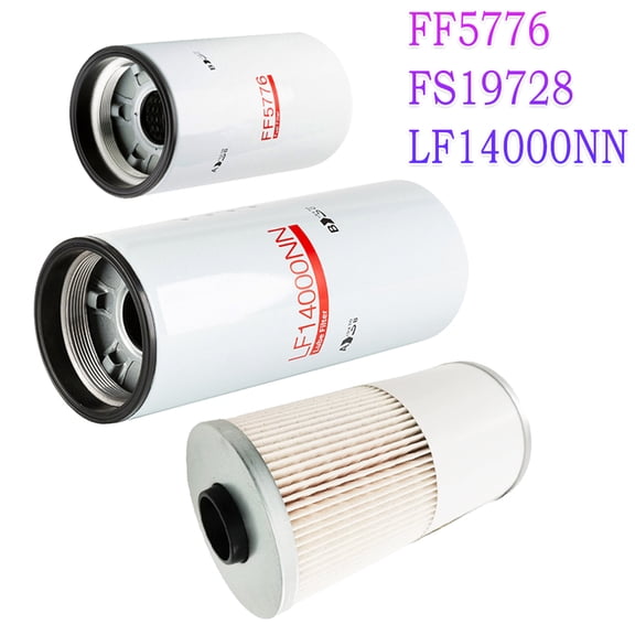 LF14000NN, FF5776, FS19728 Oil Change Kit For Cummins ISX engines Filter Kit