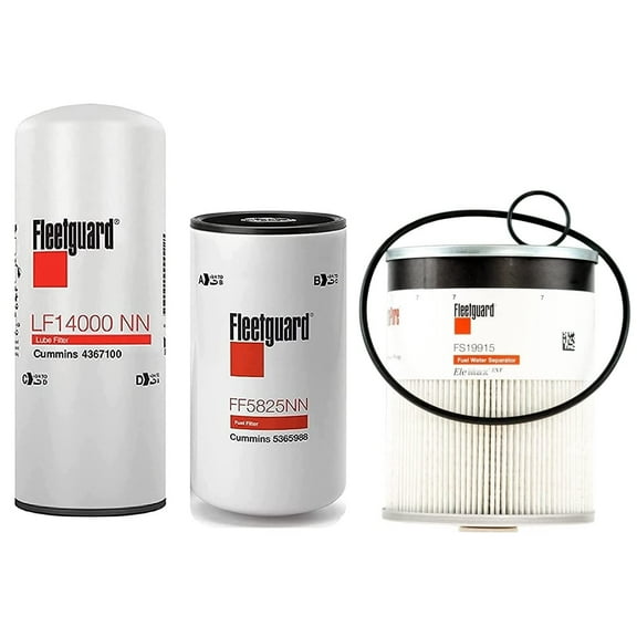LF14000NN - FF5825NN - FS19915 Maintenance Filters Kit For Cummins