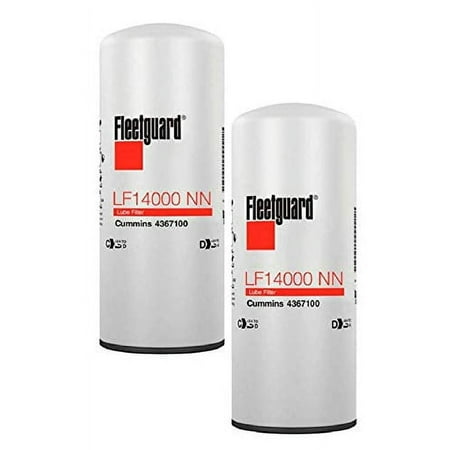 LF14000NN Fleetguard, Lube Filter (Pack of 2) price history and forecast - Fleetguard