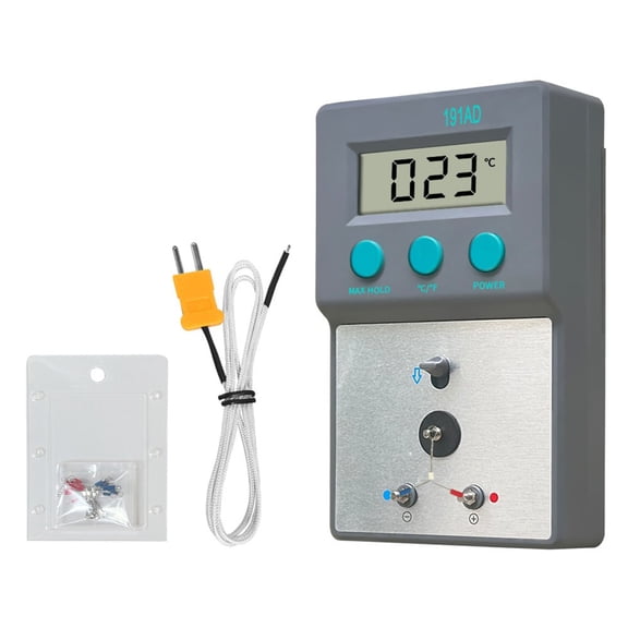LF191AD Soldering Iron Tip Thermometer 0-800°C with 10 Lead-free Sensors