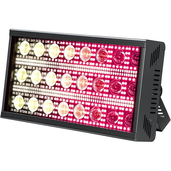 LF2405 300w Matrix Beam LED Strobe Effect LightsStage Lights Wash LED Strobe Light, Super Bright Large Flash Stage Lighting, DMX Dj Strobe Lights for Parties Club Disco Xmas etc