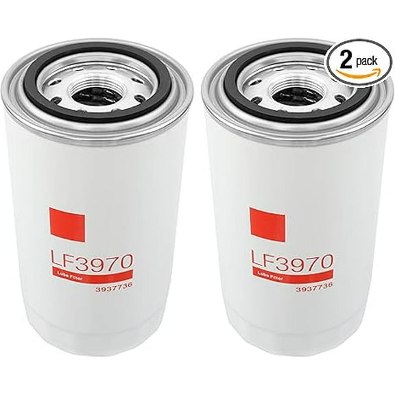 LF3970 Oil Filter Compatible with Cummins ISB QSB 5.9L/6.7L Diesel Engine Replaces P550428, P551019 3937736,3937144,B7177