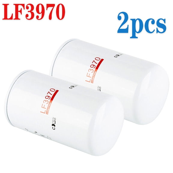 LF3970 Oil Filter For Cummins 3937736,3937144 Replacement, Pack of 2