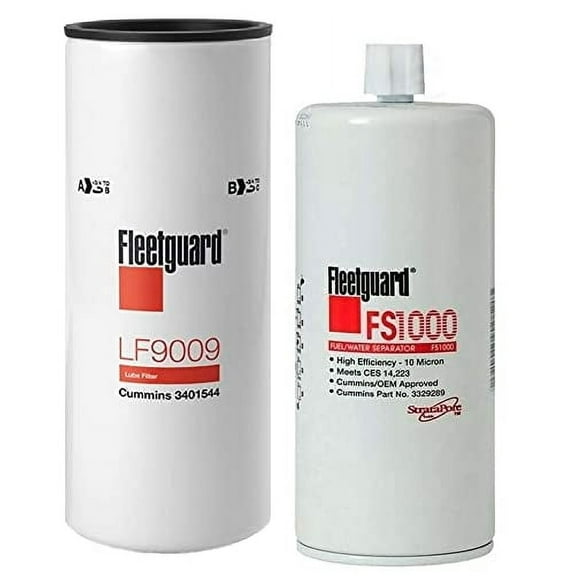 LF9009 - FS1000 Fleetguard Filters Kit For Cummins