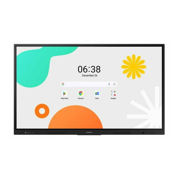 Samsung Interactive Display WA75F - 75" Diagonal Class WAF Series LED-backlit LCD display - education / business - with touchscreen (multi touch) - Android - 4K UHD (2160p) 3840 x 2160 - Direct LED - black