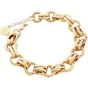 LFE 18K Gold Plated Bracelet | Lucky Amulet Bracelet Jewelry Enamel Dripping Oil | Stainless Bracelet | Evils Eye Heart Shaped Pendant| Bracelet and Ring | Including Gift Box