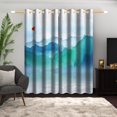 thumbnail image 1 of LFEEY Landscape Painting Blackout Curtains, Bedroom/Living Room Window Decorative Shades Drapes, 42x63 inches, Set of 2, 1 of 6
