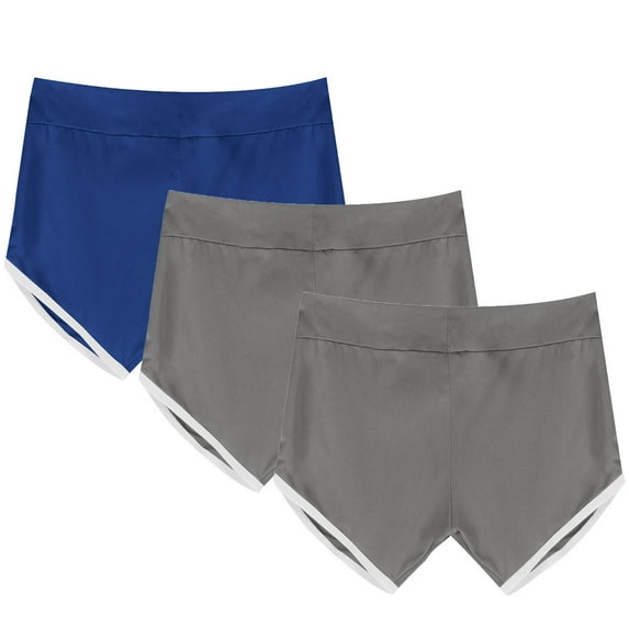 LFEOOST 3PCS Womens Sexy Booty Yoga Shorts Running Shorts Women Workout Fitness Active Wicking skinny Yoga Hide Belly Athletic shorts