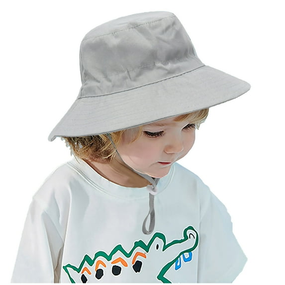 LFEOOST Baby Sun Hat Toddler Summer Hats Upf 50+ Baby Bucket Hat Protective Bucket Hat Kids Beach Hats for Baby Boy Girl