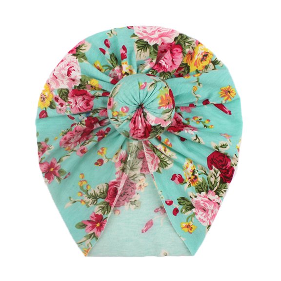 LFEOOST Newborn Baby Turban Hat Baby Bow Infant Cap Hats Knot Soft Cute Nursery Beanie Breathable Toddler Cap for Girls Fashion Hats for Kids Clearance