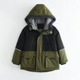 thumbnail image 1 of LFEOOST Toddler Boy Winter Coat Baby Toddler Medium Weight Puffer Padded Jackets Snowsuit Parka Windproof Overcoat Outerwear (Army Green, 5 Years), 1 of 5