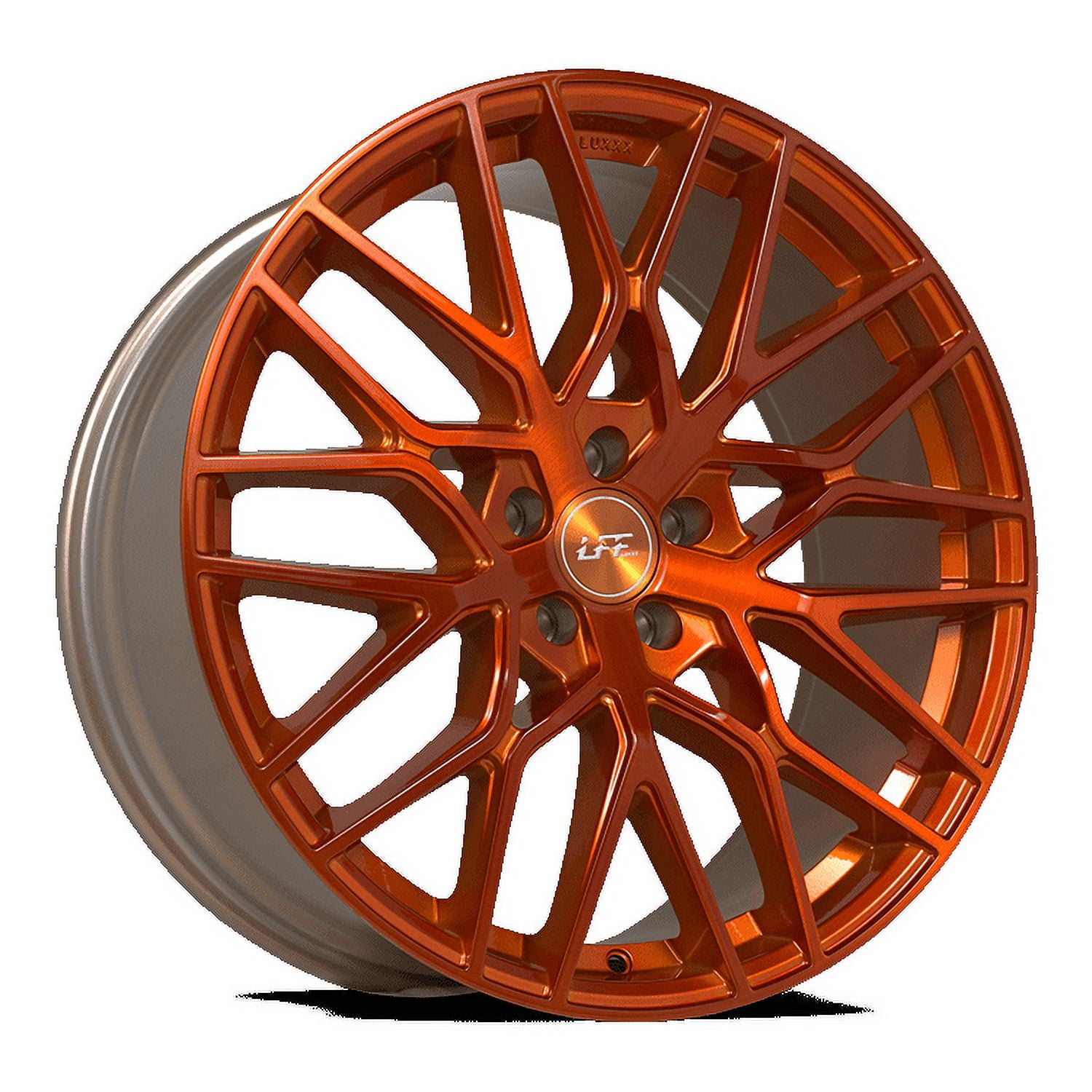 LFF-01 PISTA 20X9 5X112 +32 66.6 Full Brushed Sunset Orange LSJP2