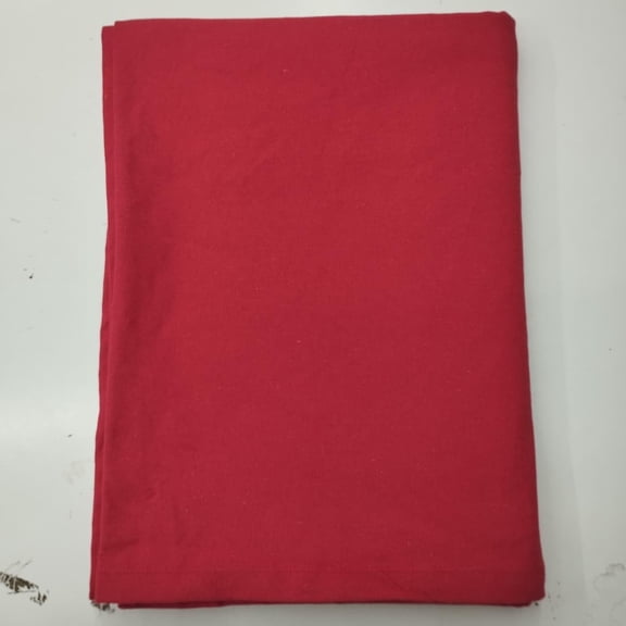 LFH HOME 1 PACK COTTON TABLE CLOTH 60"X72" - RED