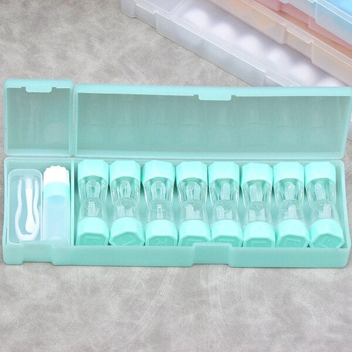 LFOGoods 8pcs/set Cute Colored Contact Lenses Case Contact Lens Case