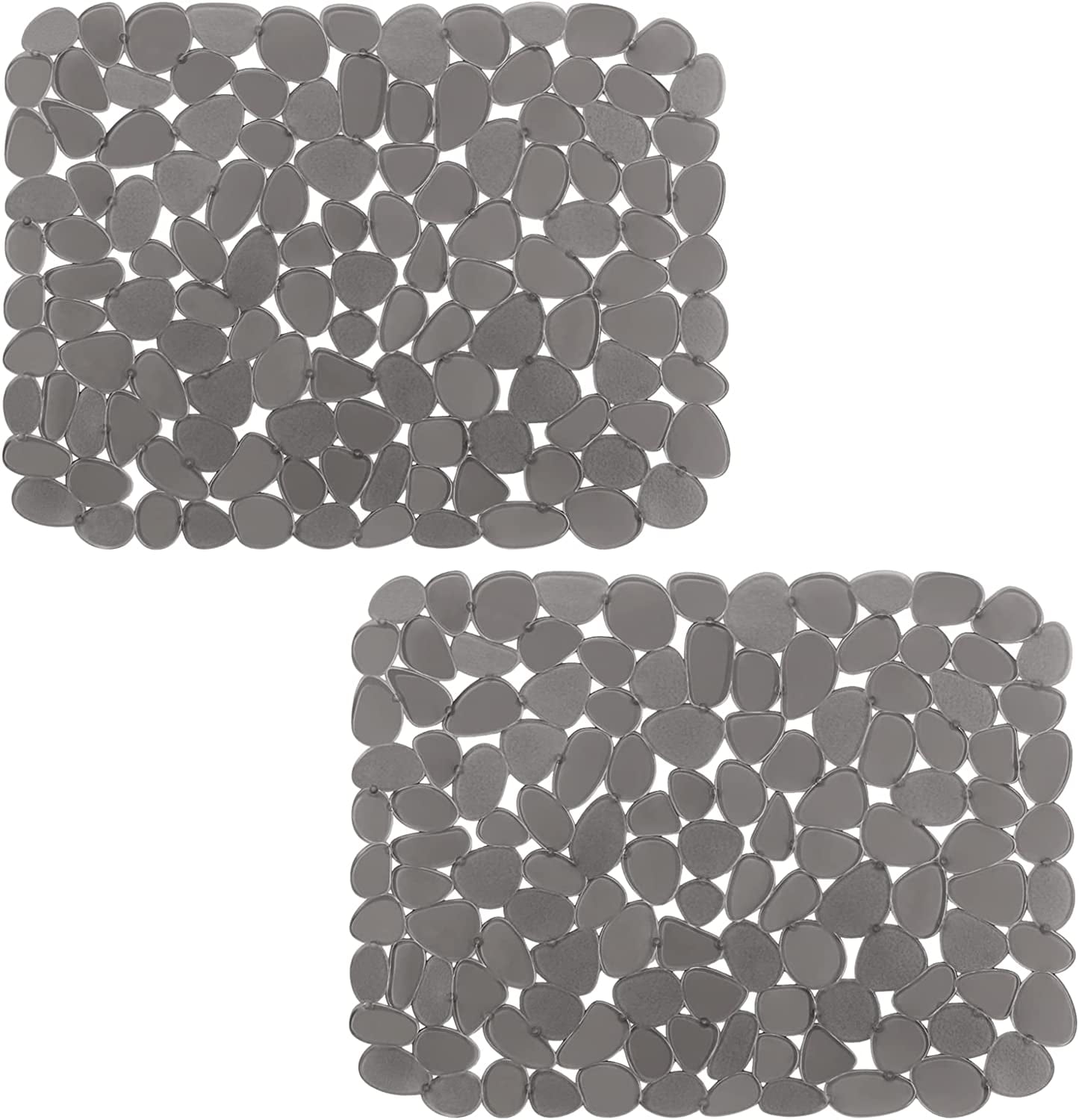 LFOGoods Pebble Sink Mat for Stainless Steel/Ceramic Sinks, 2 Pack PVC