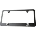 thumbnail image 1 of LFPartS Dragon 3D Chrome Emblem Steel License Plate Frame Black New, 1 of 3