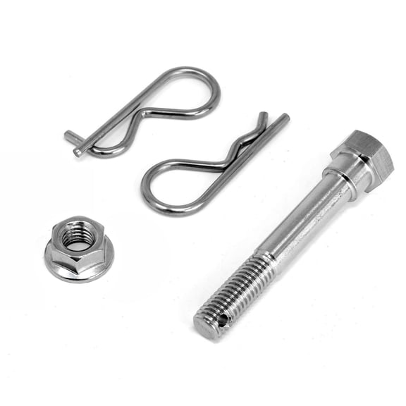 LFPartS Heavy Duty Stainless Steel Hitch Pin Hitch Clips & Pin, 5 in Length, Aluminum